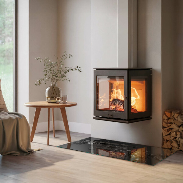 Rectangulare protector de suelo para estufa Nube abstracta de sólidos