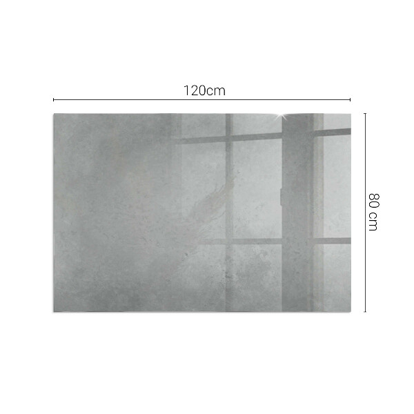 Rectangulare protector de suelo para estufa Textura de hormigón con efecto