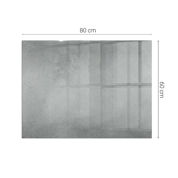 Rectangulare protector de suelo para estufa Textura de hormigón con efecto