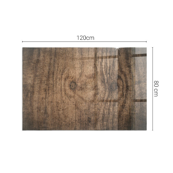 Rectangulare placa protección suelo estufa Patrón de madera natural