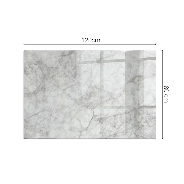 Rectangulare protector suelo para estufa de leña Patrón de estructura de mármol