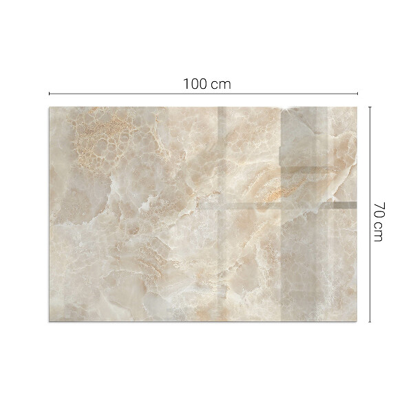 Rectangulare protector suelo para estufa de leña Patrón de piedra natural