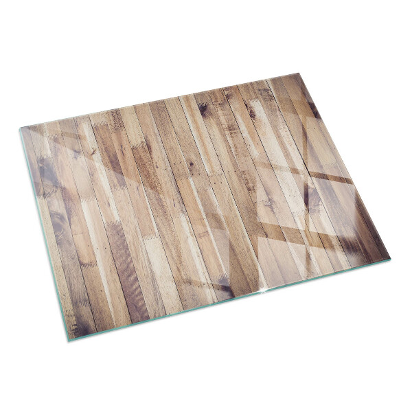 Rectangulare protector suelo para estufa de leña Tablero de madera en el diseño