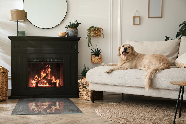 Rectangulare protector de suelo para estufa Textura de superficie cruda