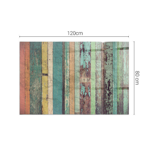 Rectangulare protector de suelo para estufa Tableros en diferentes tonos