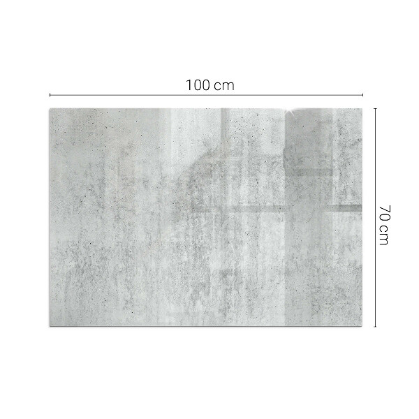 Rectangulare placa protección suelo estufa Textura de hormigón crudo