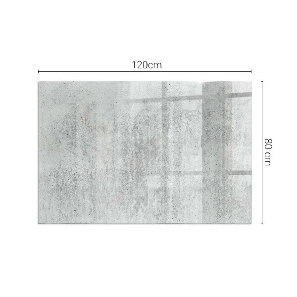 Rectangulare placa protección suelo estufa Textura de hormigón crudo