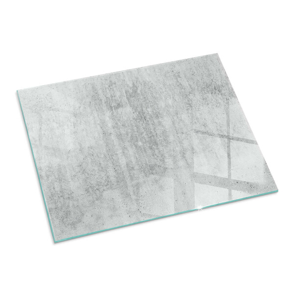 Rectangulare placa protección suelo estufa Textura de hormigón crudo