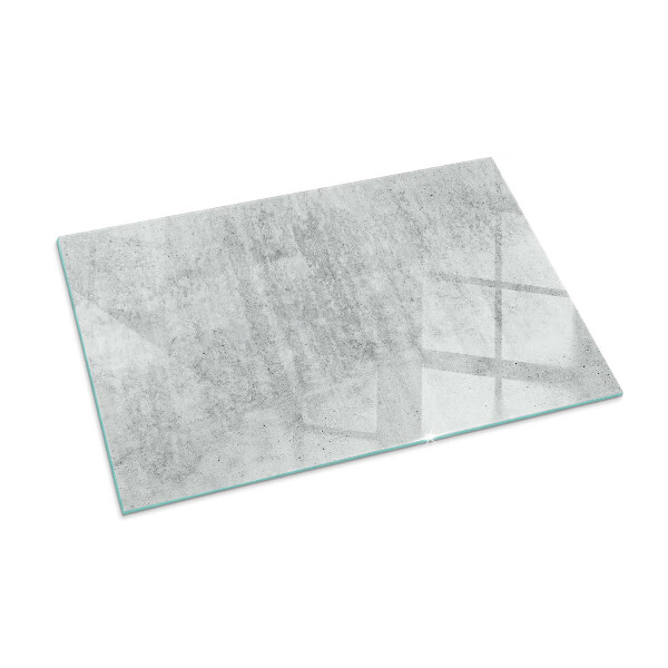 Rectangulare placa protección suelo estufa Textura de hormigón crudo