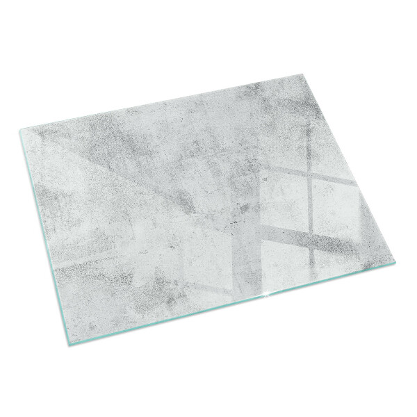 Rectangulare protector suelo para estufa de leña Textura de hormigón crudo