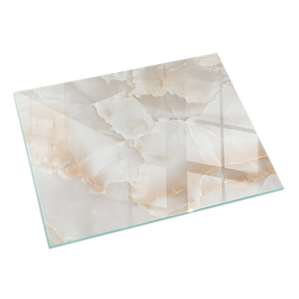 Rectangulare protector suelo para estufa de leña Patrón de piedra natural