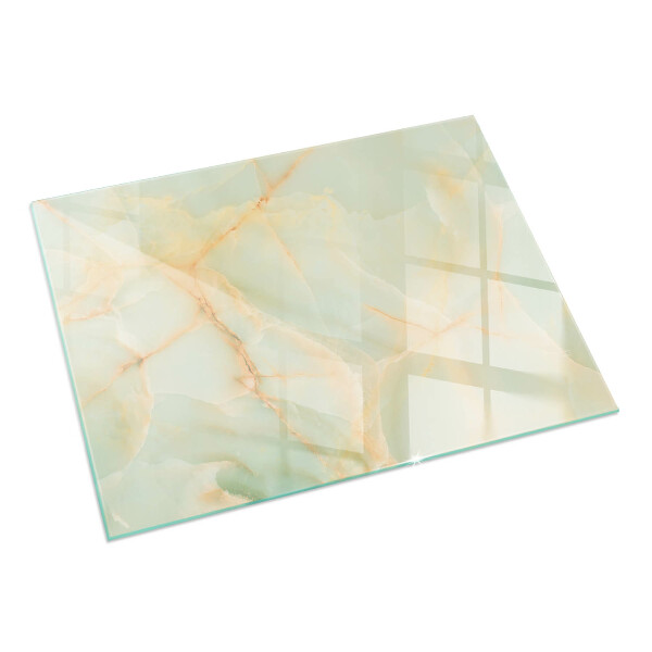 Rectangulare protector de suelo para estufa Patrón de mármol abstracto