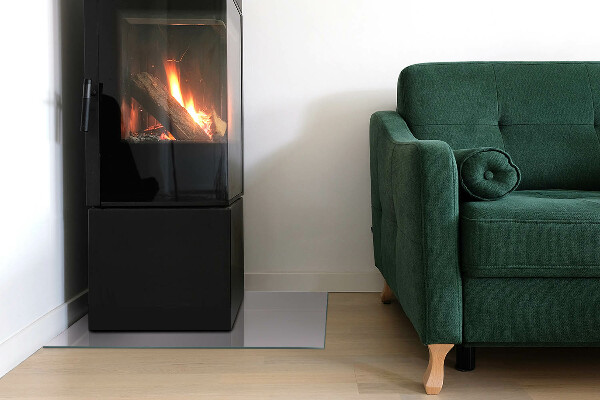 Rectangulare placa protección suelo estufa Color morado claro