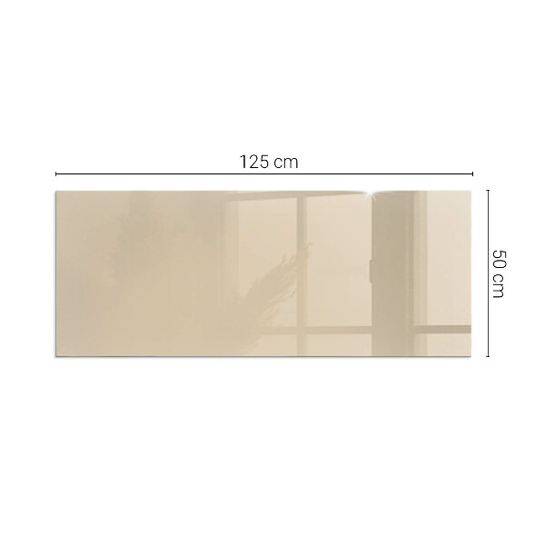 Rectangulare protector suelo para estufa de leña Color beige