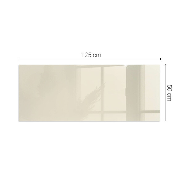 Rectangulare protector de suelo para estufa Color beige
