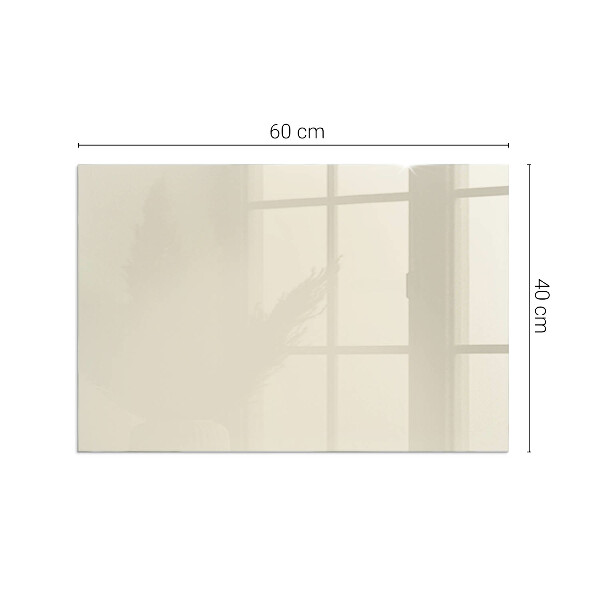 Rectangulare protector de suelo para estufa Color beige