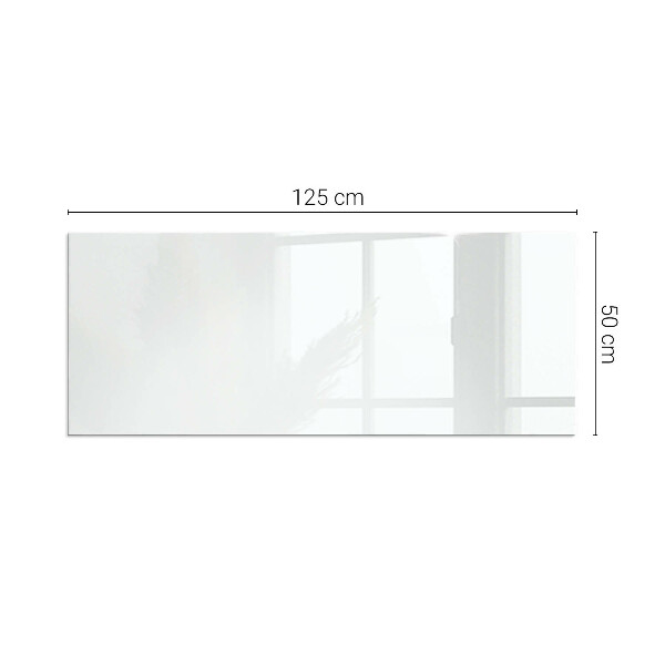 Rectangulare protector de suelo para estufa Color blanco