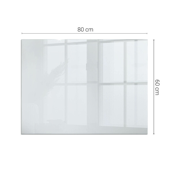 Rectangulare protector de suelo para estufa Color blanco
