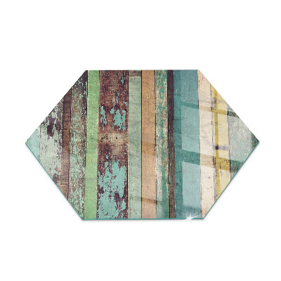 Hexagonale placa protectora suelo estufa Tableros en diferentes tonos