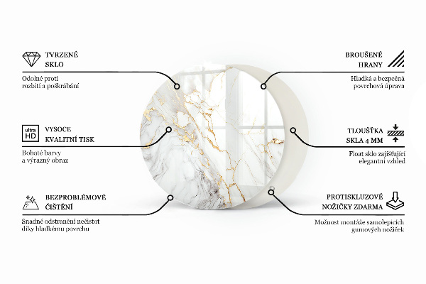 Tablero redondo para mesa Estructura de madera ecológica