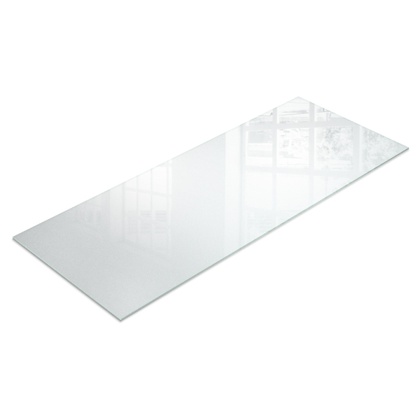 Rectangular tablero para mesa de exterior traslúcido