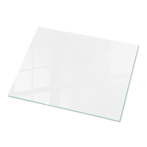 Tablero vidrio mesa rectangular Blanco puro