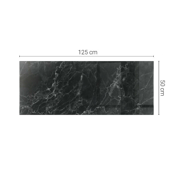 Tablero vidrio mesa rectangular Mármol con vetas delicadas