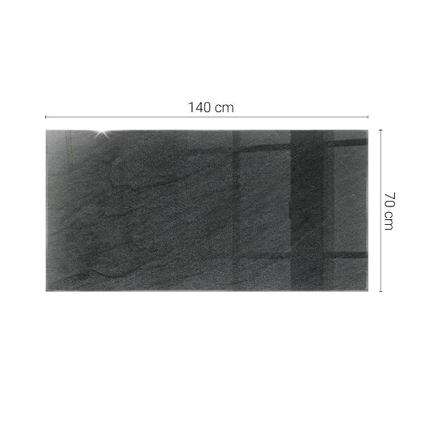 Tablero vidrio mesa rectangular Motivo de textura de piedra