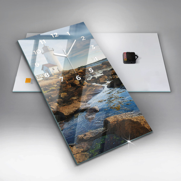 Reloj vertical Faro de Annisquam - espejomat.es