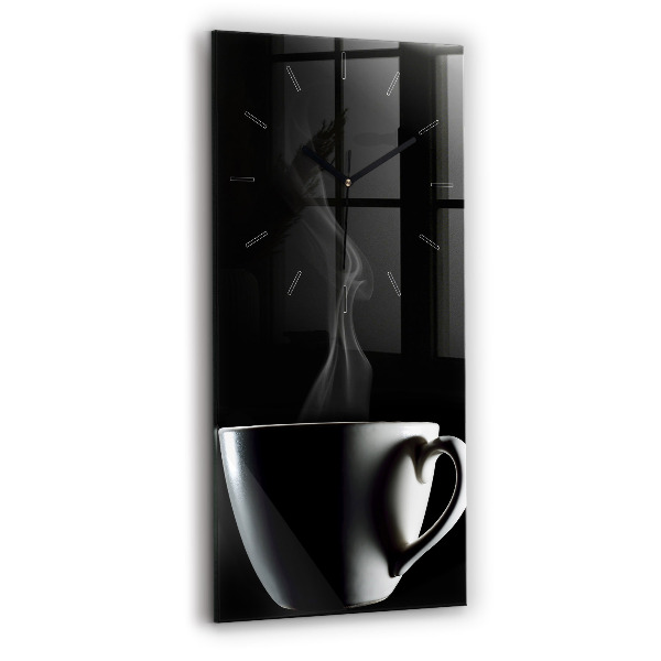Reloj vertical Taza de café - espejomat.es