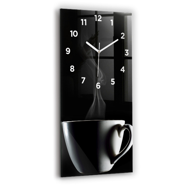 Reloj vertical Taza de café - espejomat.es