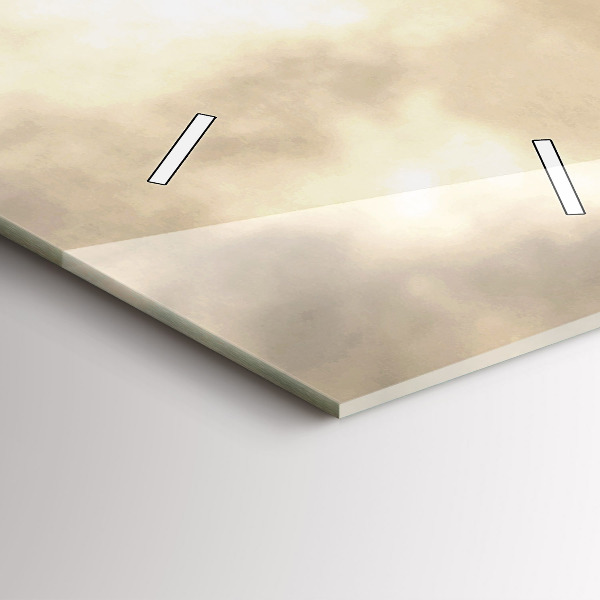 Reloj de cristal vertical Torres en Nueva York - espejomat.es