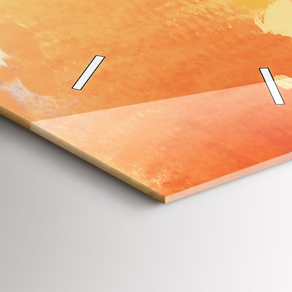 Reloj de vidrio vertical Amor platónico - espejomat.es