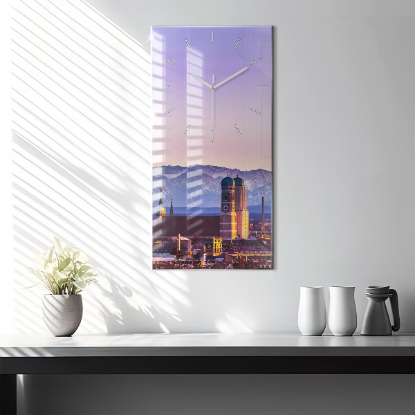 Reloj vertical Alpes Alemanes Munich - espejomat.es