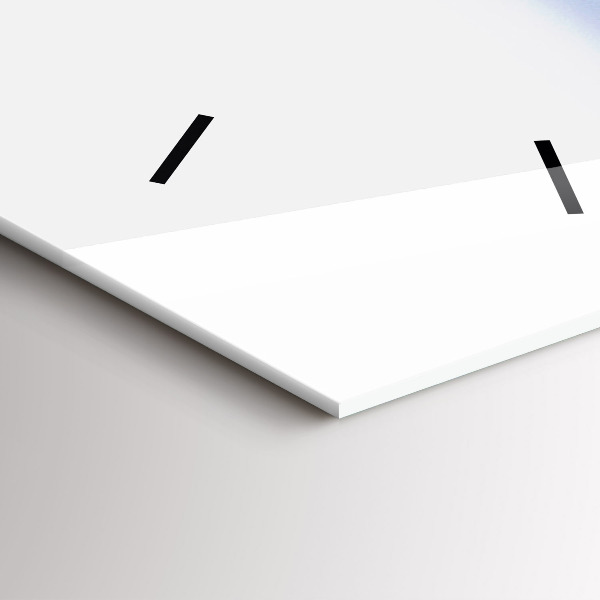 Reloj vertical Primer plano de agua - espejomat.es