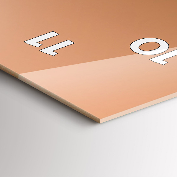 Reloj vertical Colores abstractos - espejomat.es