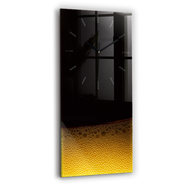 Reloj vertical Zumo de naranja - espejomat.es