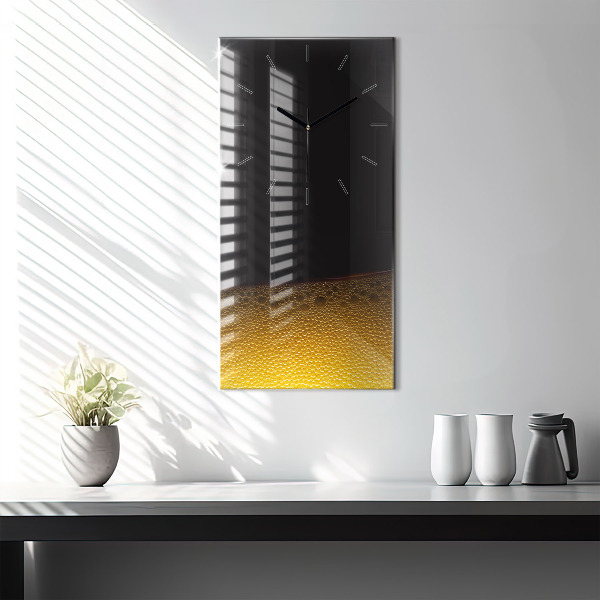 Reloj vertical Zumo de naranja - espejomat.es