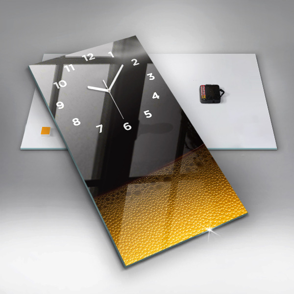 Reloj vertical Zumo de naranja - espejomat.es