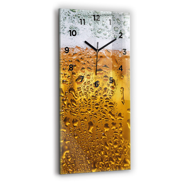 Reloj de vidrio vertical Jarra de cerveza - espejomat.es