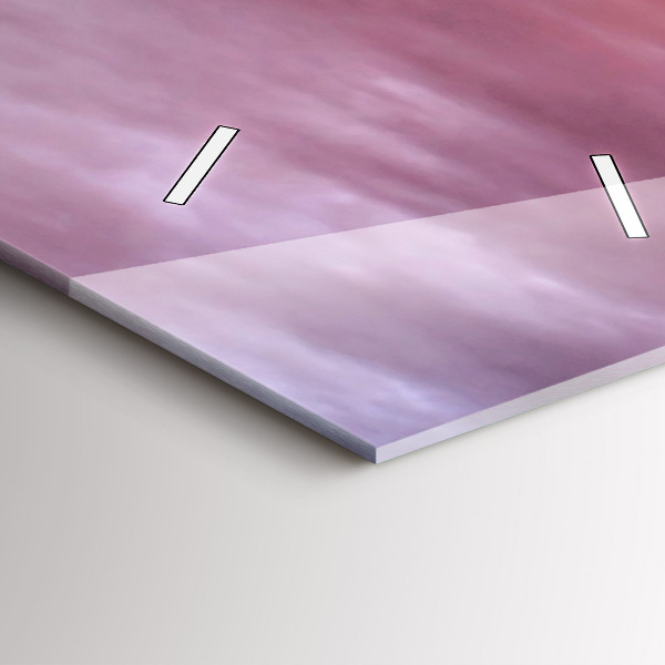 Reloj de vidrio vertical Antiguo molino de viento en Santorini - espejomat.es