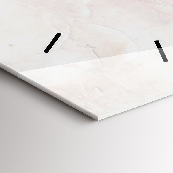 Reloj de vidrio vertical Pintura al óleo yate mar - espejomat.es