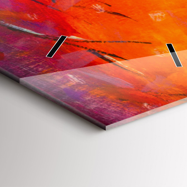 Reloj vertical Pareja en el bosque - espejomat.es