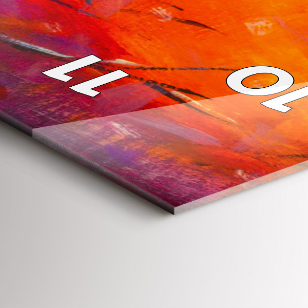 Reloj vertical Pareja en el bosque - espejomat.es