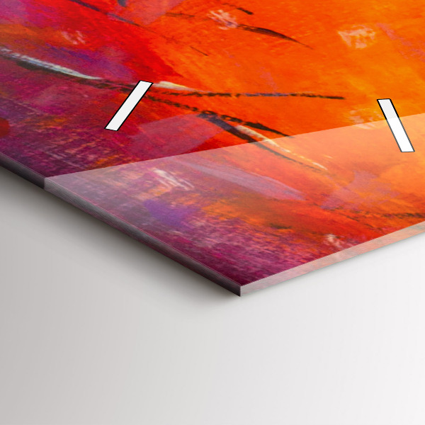 Reloj vertical Pareja en el bosque - espejomat.es