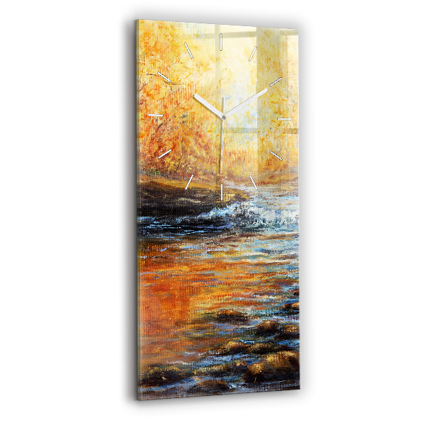 Reloj de cristal vertical Bellas artes - espejomat.es