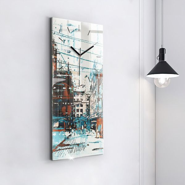 Reloj vertical Arte callejero - espejomat.es