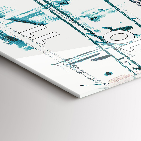 Reloj vertical Arte callejero - espejomat.es