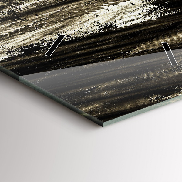 Reloj vertical Mujer en una noche lluviosa - espejomat.es