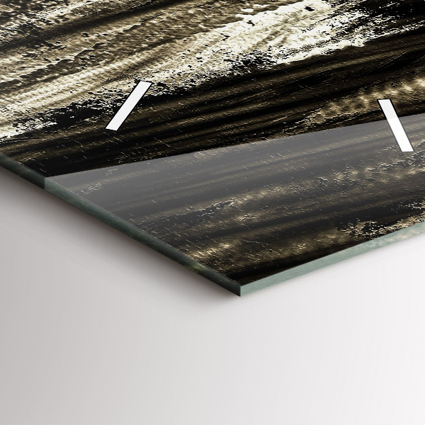 Reloj vertical Mujer en una noche lluviosa - espejomat.es